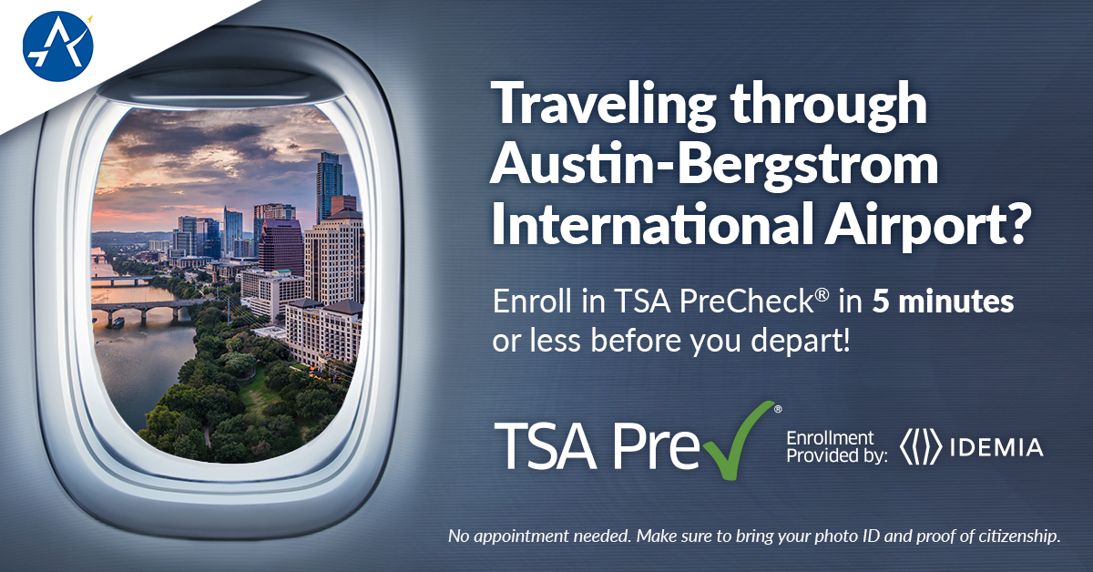 New OnSite TSA PreCheck Enrollment Initiative launches at Austin